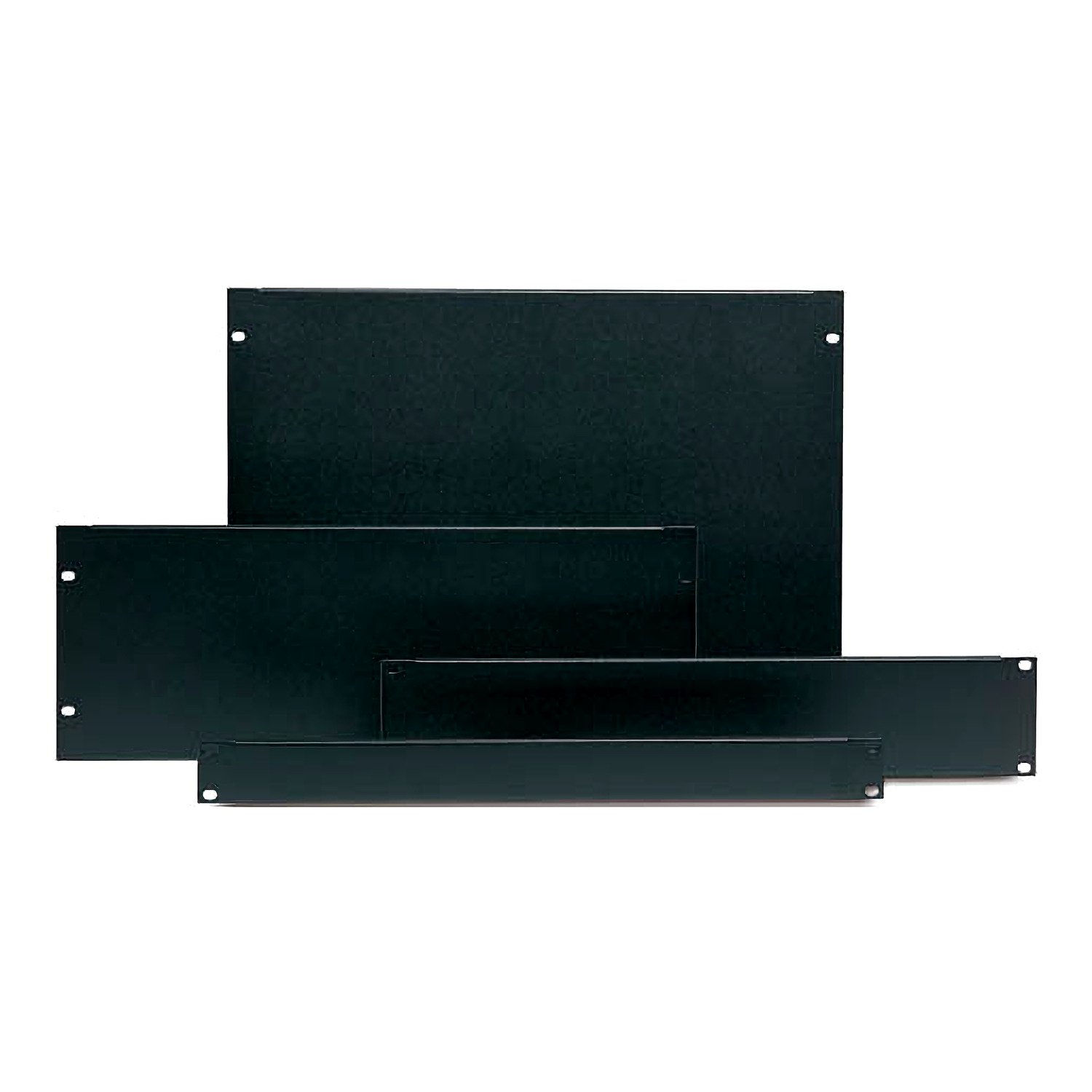 APC by Schneider Electric Airflow Management Blanking Panel Kit (1U, 2U, 4U, 8U) Black AR8101BLK