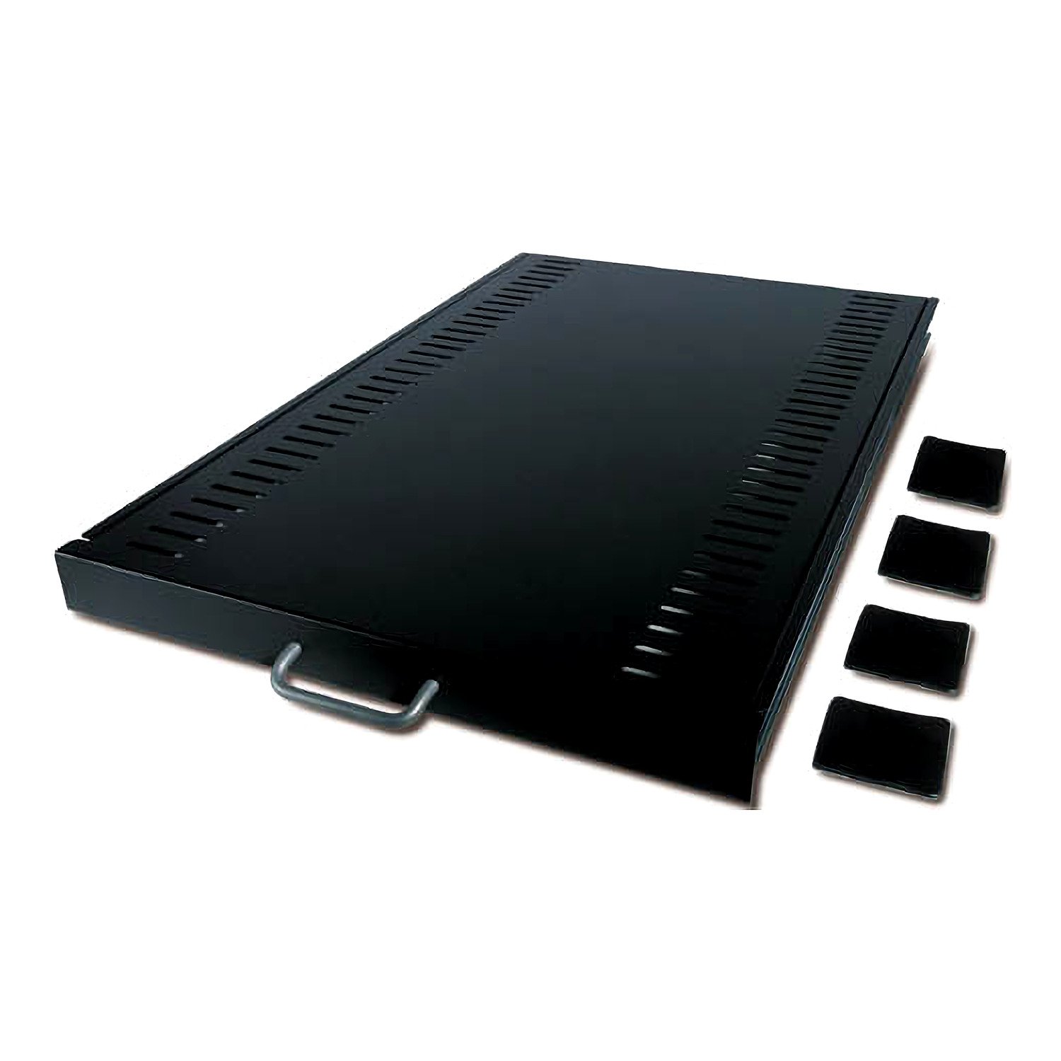 APC by Schneider Electric Sliding Shelf 100lbs/45.5kg Black AR8123BLK