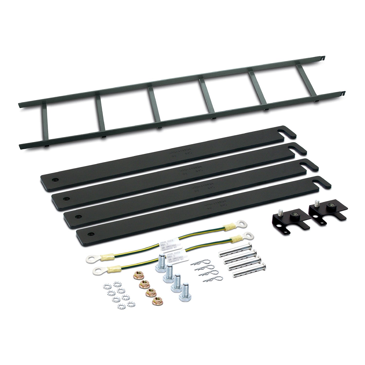 APC by Schneider Electric NetShelter Cable Management, Power Ladder, with Attachment Kit, Black, AR8165ABLK