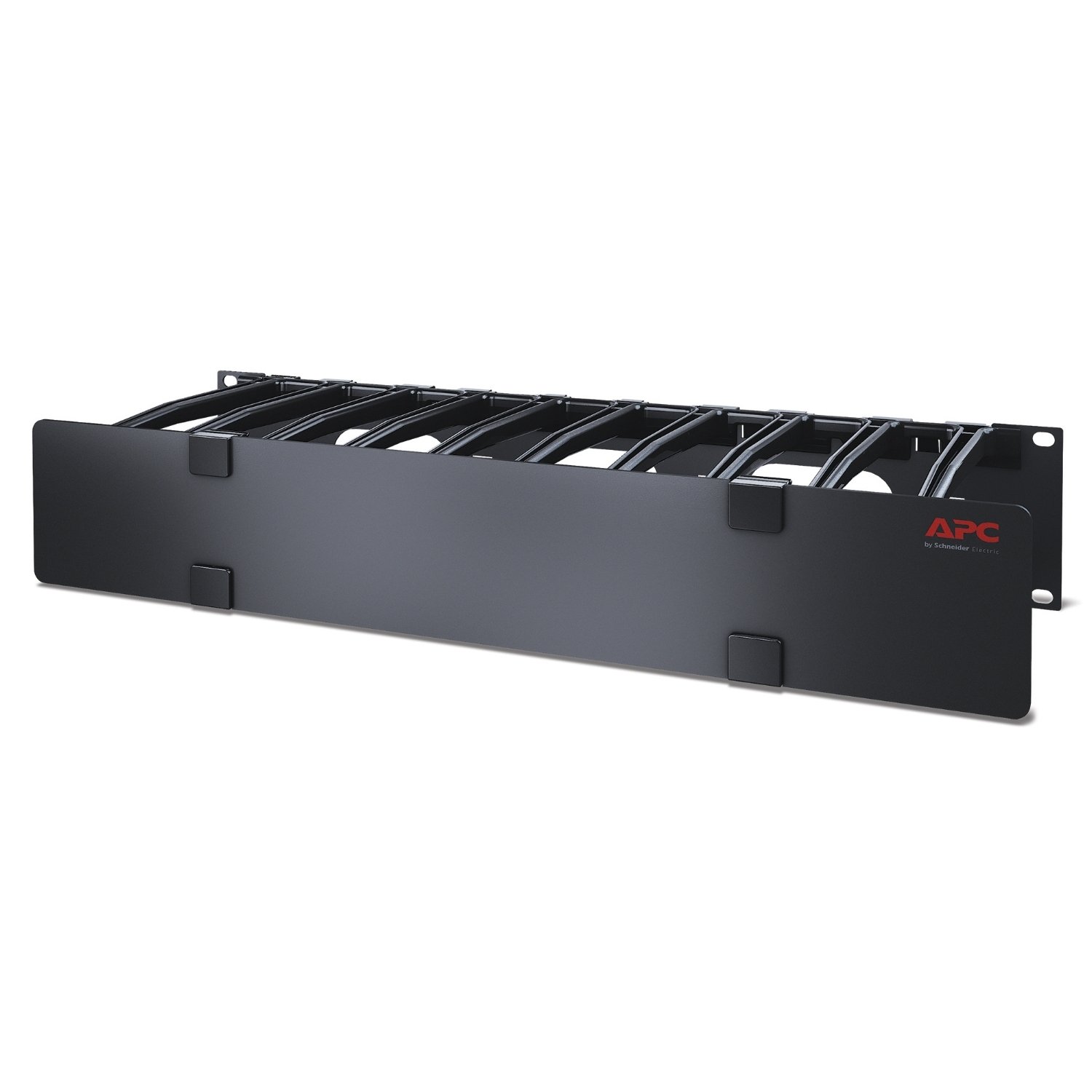 APC by Schneider Electric NetShelter Cable Management, Horizontal Manager, 2U, Single Side with AR8606
