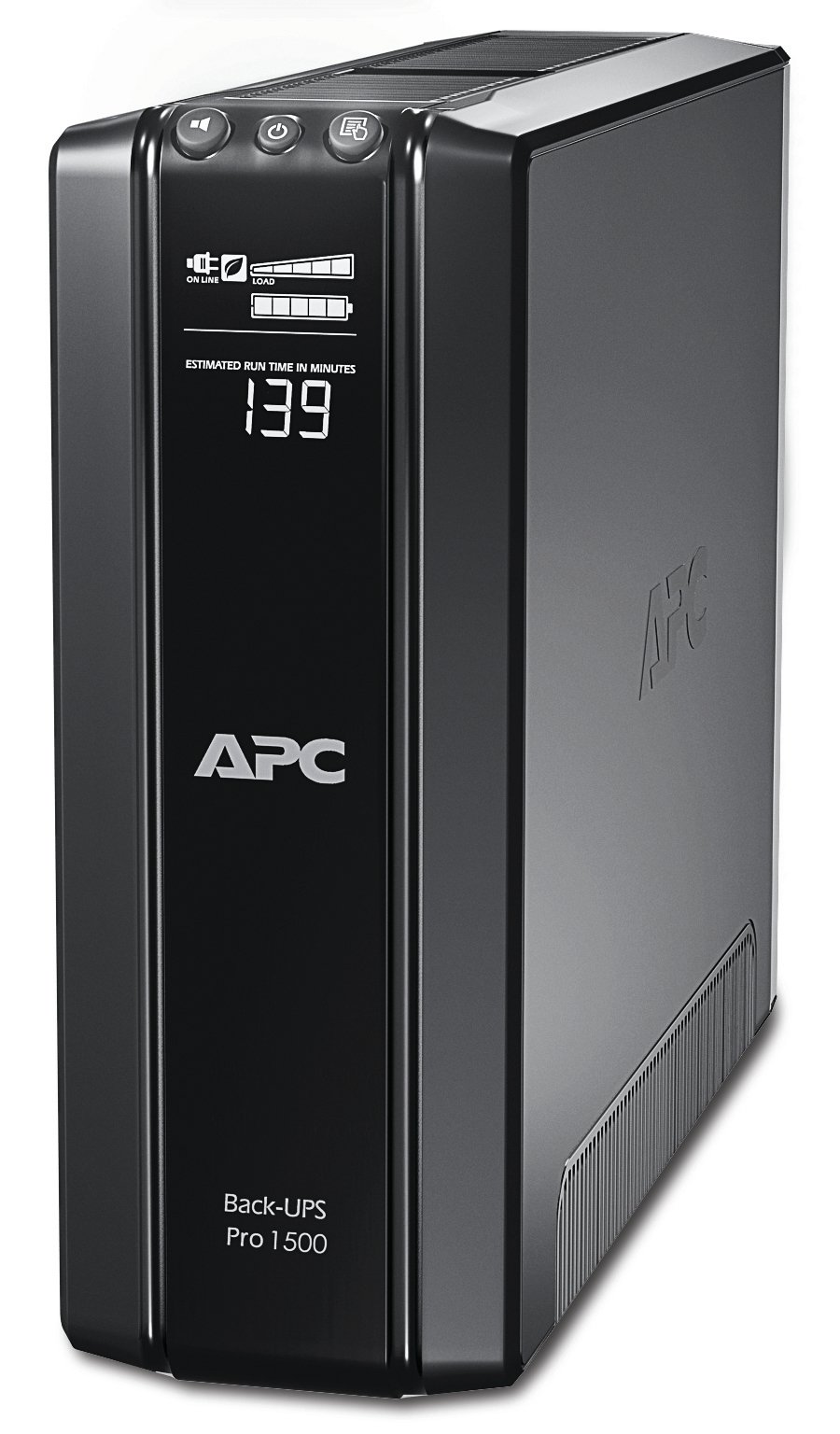 APC by Schneider Electric Back-UPS Pro, 1500VA/865W, Tower, 230V, 10x IEC C13 outlets, AVR, LCD, BR1500GI