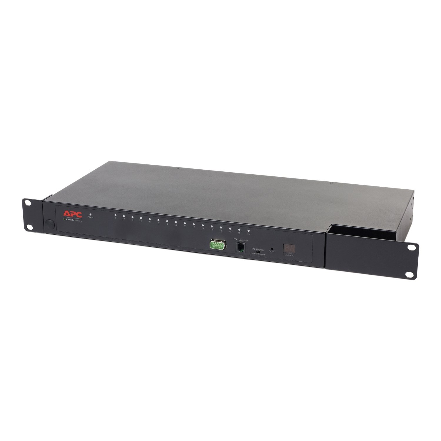 APC by Schneider Electric KVM 2G, Analog, 1 Local User, 16 ports KVM0116A