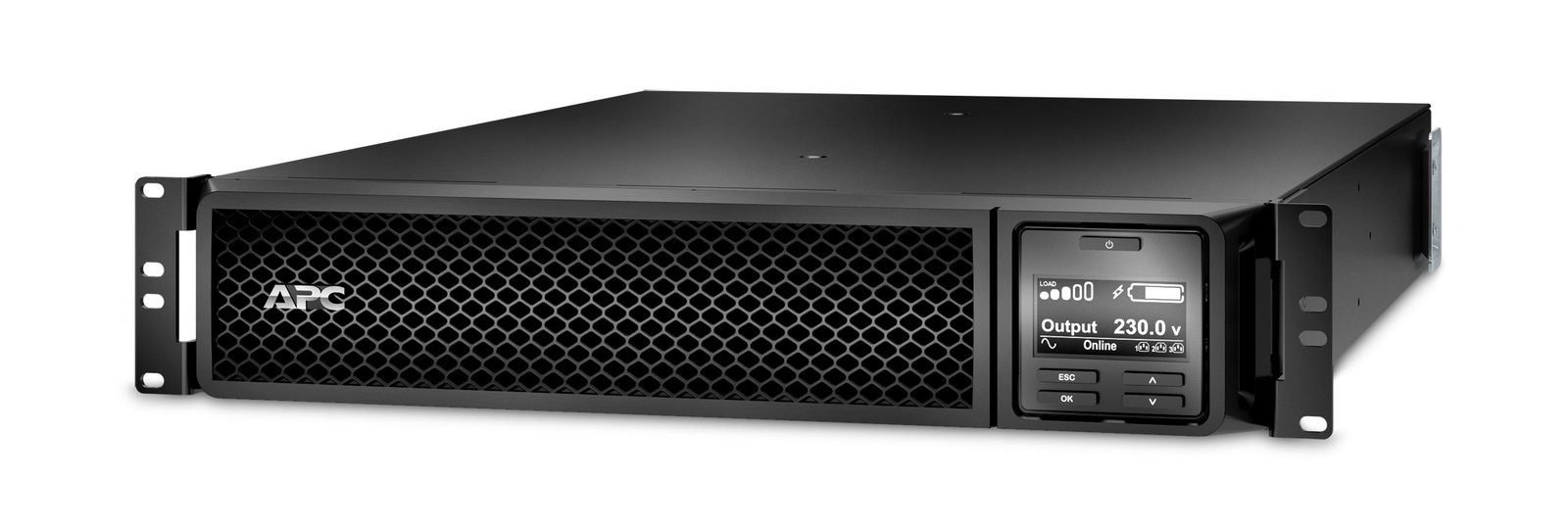 APC by Schneider Electric Smart-UPS On-Line SRT2200RMXLI - 2200VA, 8x C13 & 2x C19, rack mount