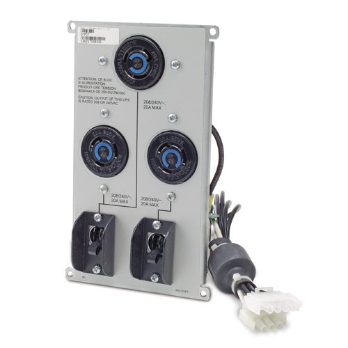 APC by Schneider Electric Symmetra RM Backplate Kit power distribution unit (PDU) Black SYPD7