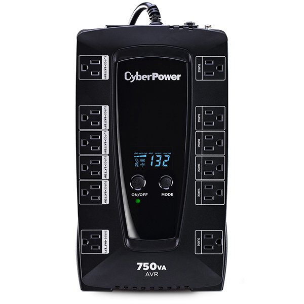 Cyberpower Canada AVRG750LCD uninterruptible power supply (UPS) Line-Interactive 0.75 kVA 450 W 12