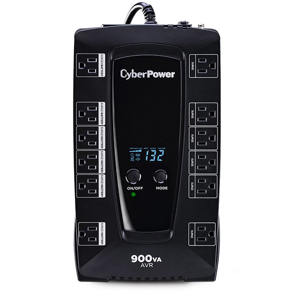 Cyberpower Canada AVRG900LCD uninterruptible power supply (UPS) Line-Interactive 0.9 kVA 480 W 12