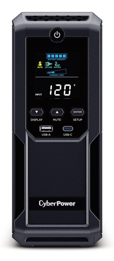 Cyberpower Canada LCD BRG1500AVRLCD2 uninterruptible power supply (UPS) Line-Interactive 1.5 kVA