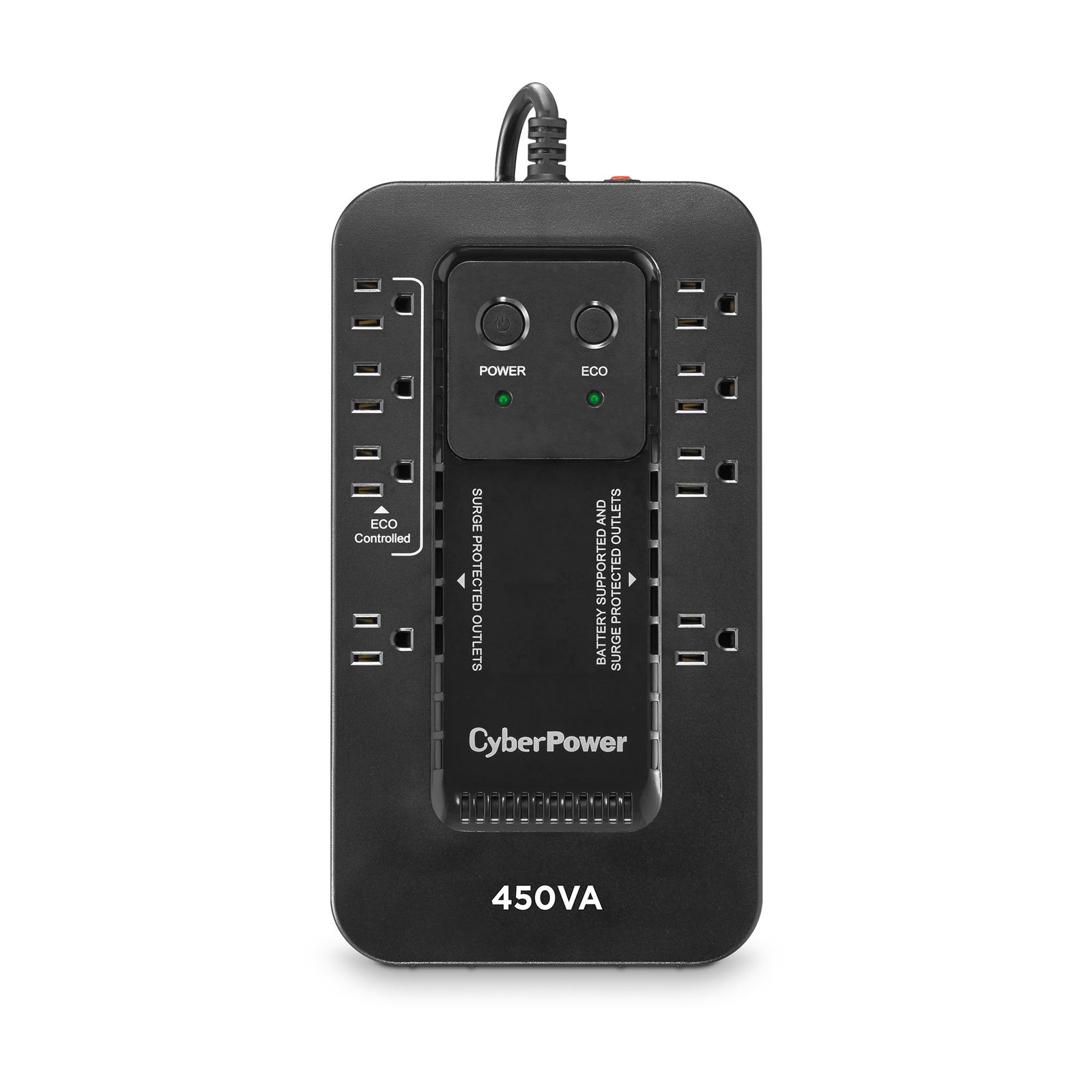Cyberpower Canada EC450G uninterruptible power supply (UPS) Standby (Offline) 0.45 kVA 260 W 8 AC