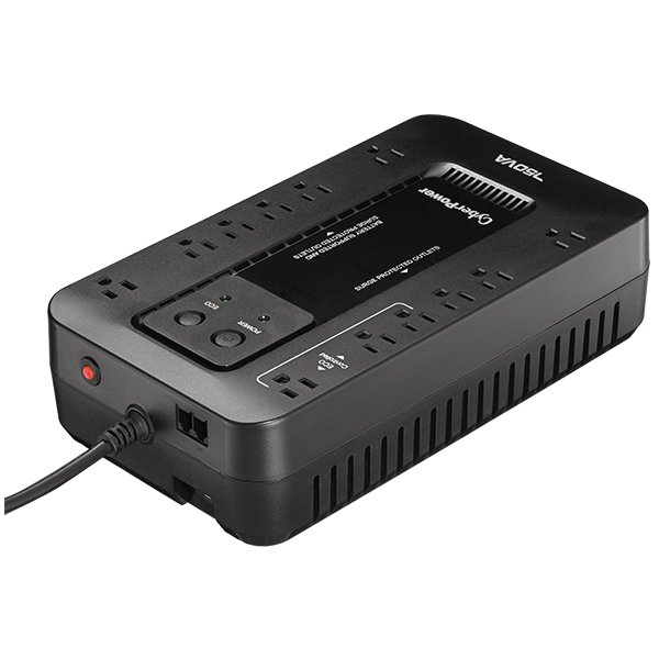 Cyberpower Canada EC750G uninterruptible power supply (UPS) Standby (Offline) 0.75 kVA 450 W 12 AC
