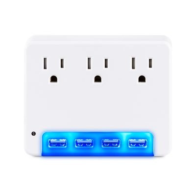 Cyberpower Canada P3WUN surge protector White 3 AC outlet(s) 125 V
