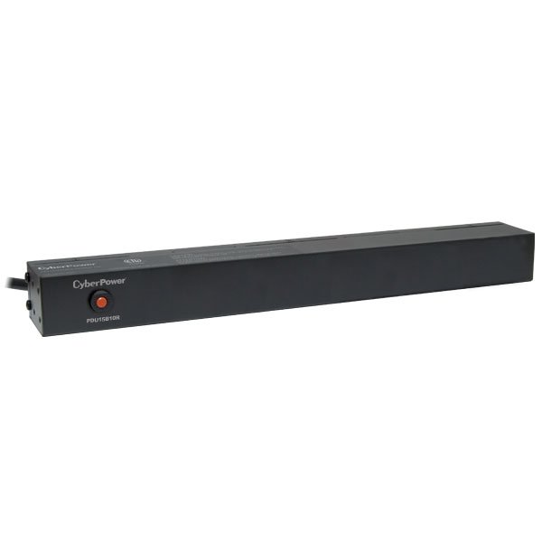 Cyberpower Canada PDU15B10R power distribution unit (PDU) 10 AC outlet(s) 1U Black