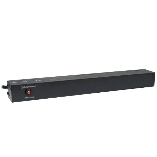 Cyberpower Canada PDU15B8R power distribution unit (PDU) 8 AC outlet(s) 1U Black