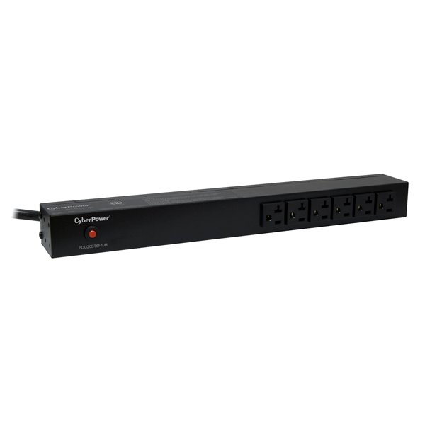 Cyberpower Canada PDU20BT6F10R power distribution unit (PDU) 16 AC outlet(s) 1U Black