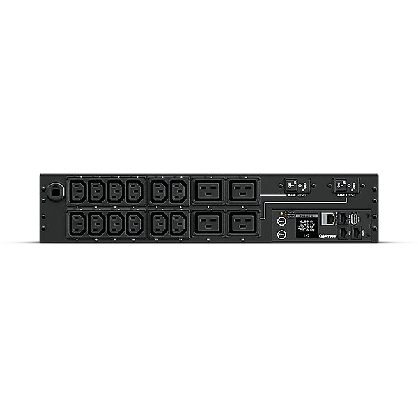Cyberpower Canada PDU31008 power distribution unit (PDU) 16 AC outlet(s) 2U Black