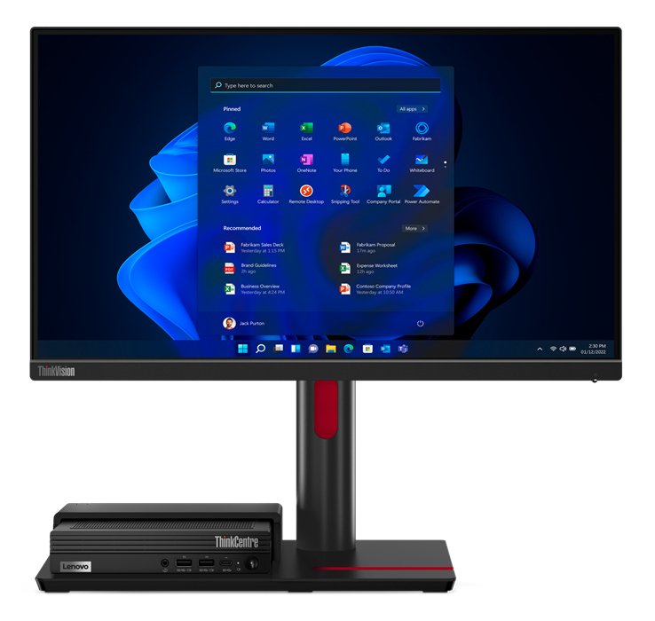 Lenovo ThinkCentre TIO Flex 22i computer monitor 54.6 cm (21.5") 1920 x 1080 pixels Full HD LED 12BLMAR6US