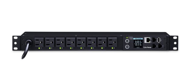 Cyberpower Canada PDU81001 power distribution unit (PDU) 8 AC outlet(s) 1U Black