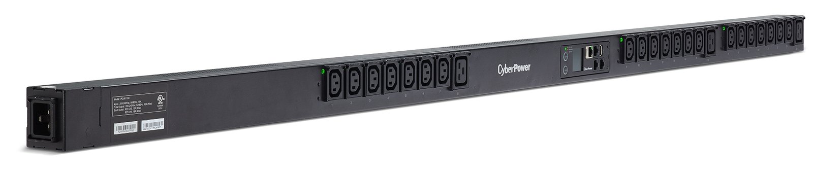 Cyberpower Canada PDU81104 power distribution unit (PDU) 24 AC outlet(s) 0U Black