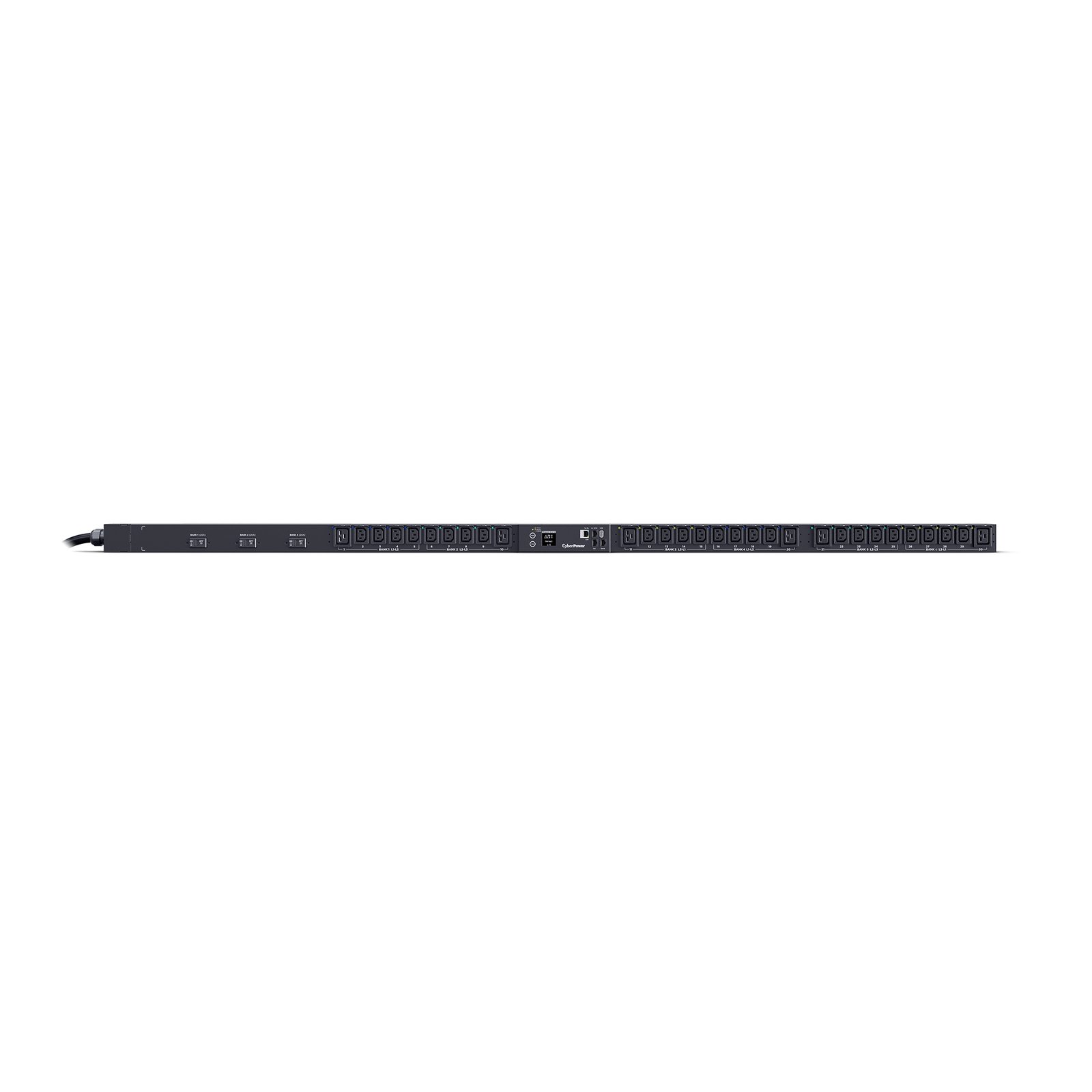 Cyberpower Canada PDU83107 power distribution unit (PDU) 30 AC outlet(s) 0U Black