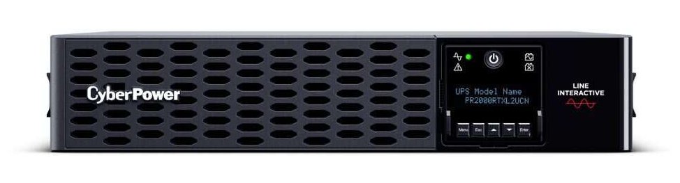 Cyberpower Canada Smart App Sinewave uninterruptible power supply (UPS) Line-Interactive 2 kVA 2000 PR2000RTXL2UCN