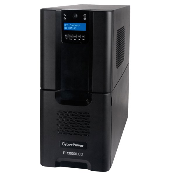 Cyberpower Canada PR3000LCD uninterruptible power supply (UPS) 3 kVA 2700 W 10 AC outlet(s)