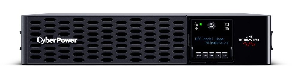 Cyberpower Canada Smart App Sinewave uninterruptible power supply (UPS) Line-Interactive 3 kVA 3000 PR3000RTXL2UCN