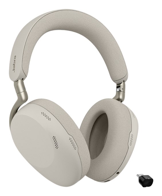 Jabra Evolve3 85 UC + Link 390c Headset Wireless Head-band Calls/Music USB Type-C Bluetooth Grey 38599-989-898