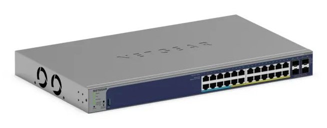 NETGEAR GS728TXUP Managed Gigabit Ethernet (10/100/1000) Power over (PoE) 1U Grey GS728TXUP-300NAS