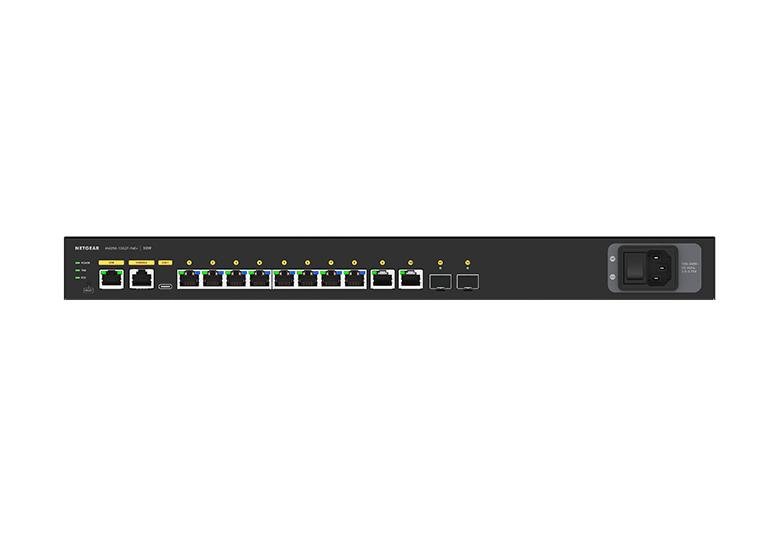 NETGEAR GSM4212P Managed L2/L3 Gigabit Ethernet (10/100/1000) Power over (PoE) 1U Black