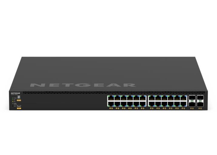NETGEAR GSM4328 Managed L3 Gigabit Ethernet (10/100/1000) Power over (PoE) 1U Black GSM4328-100NES