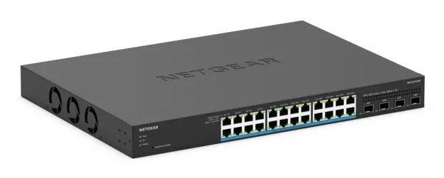NETGEAR MS324TXUP Managed L2/L2+ 2.5G Ethernet (100/1000/2500) Power over (PoE) 1U Black