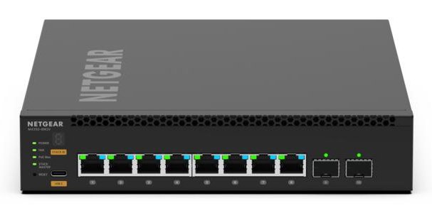 NETGEAR MSM4310 Managed L3 2.5G Ethernet (100/1000/2500) Power over (PoE) 1U Black MSM4310-100NES
