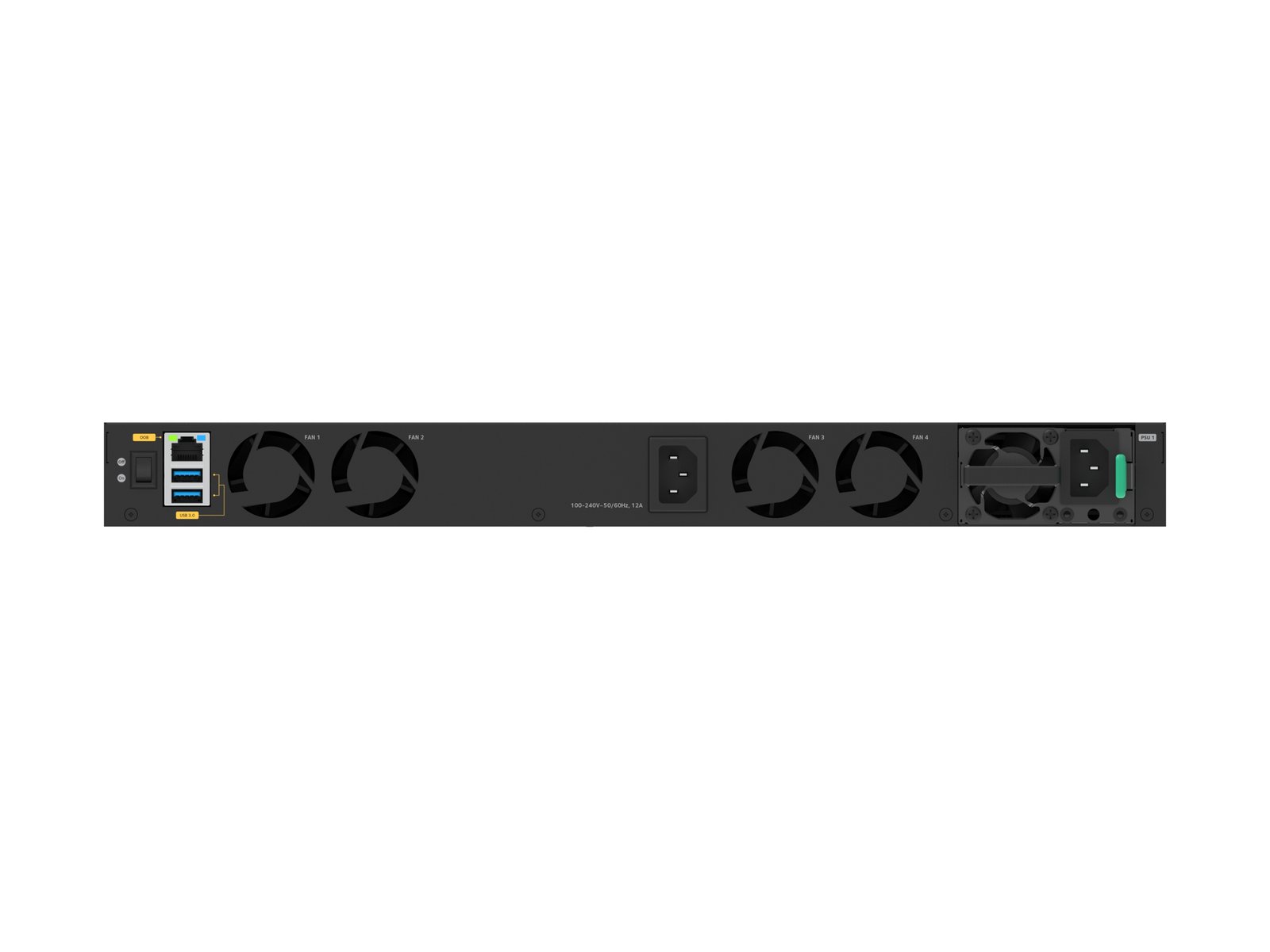 NETGEAR XSM4328CV Managed L3 10G Ethernet (100/1000/10000) Power over (PoE) 1U Black