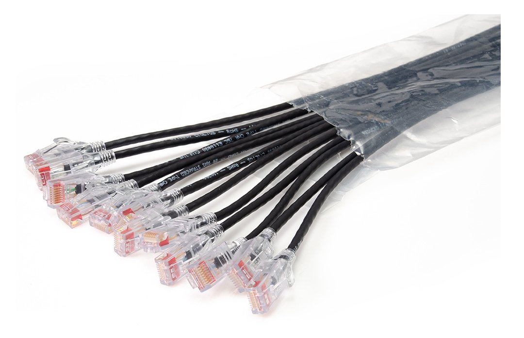Legrand EZFPR6A05Q12-00 networking cable Black 1.5 m Cat6a Round