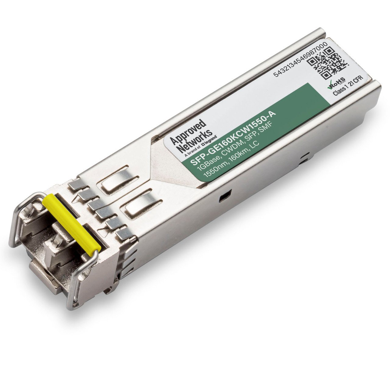Legrand SFP-GE160KCW1550-A network transceiver module Fiber optic 1250 Mbit/s 1550 nm
