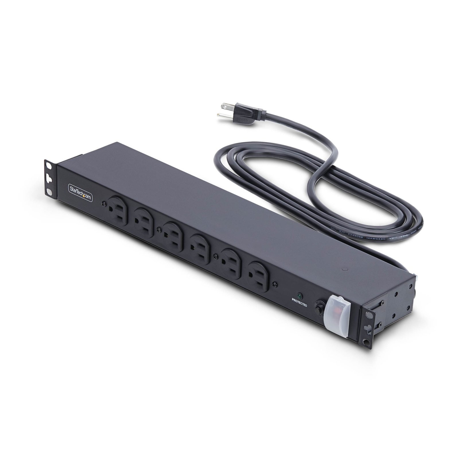Startech Canada StarTech.com 14-Outlet Rackmount PDU, 1U Server Power Strip with 6x Front and 8x 1415B8H-RACK-PDU-SP