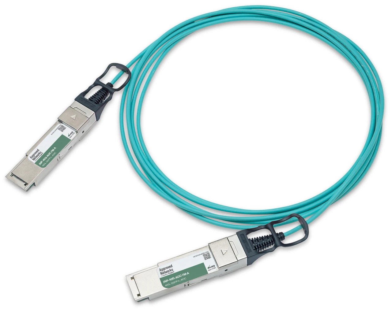 Legrand JNP-40G-AOC-7M-A InfiniBand/fibre optic cable QSFP+ Aqua colour