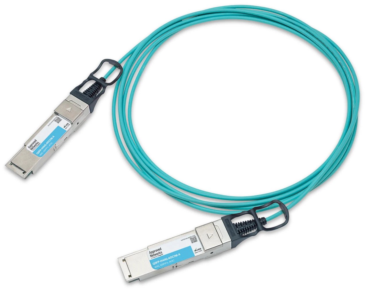 Legrand QSFP-H40G-AOC7M-A InfiniBand/fibre optic cable 7 m QSFP+ AOC Aqua colour