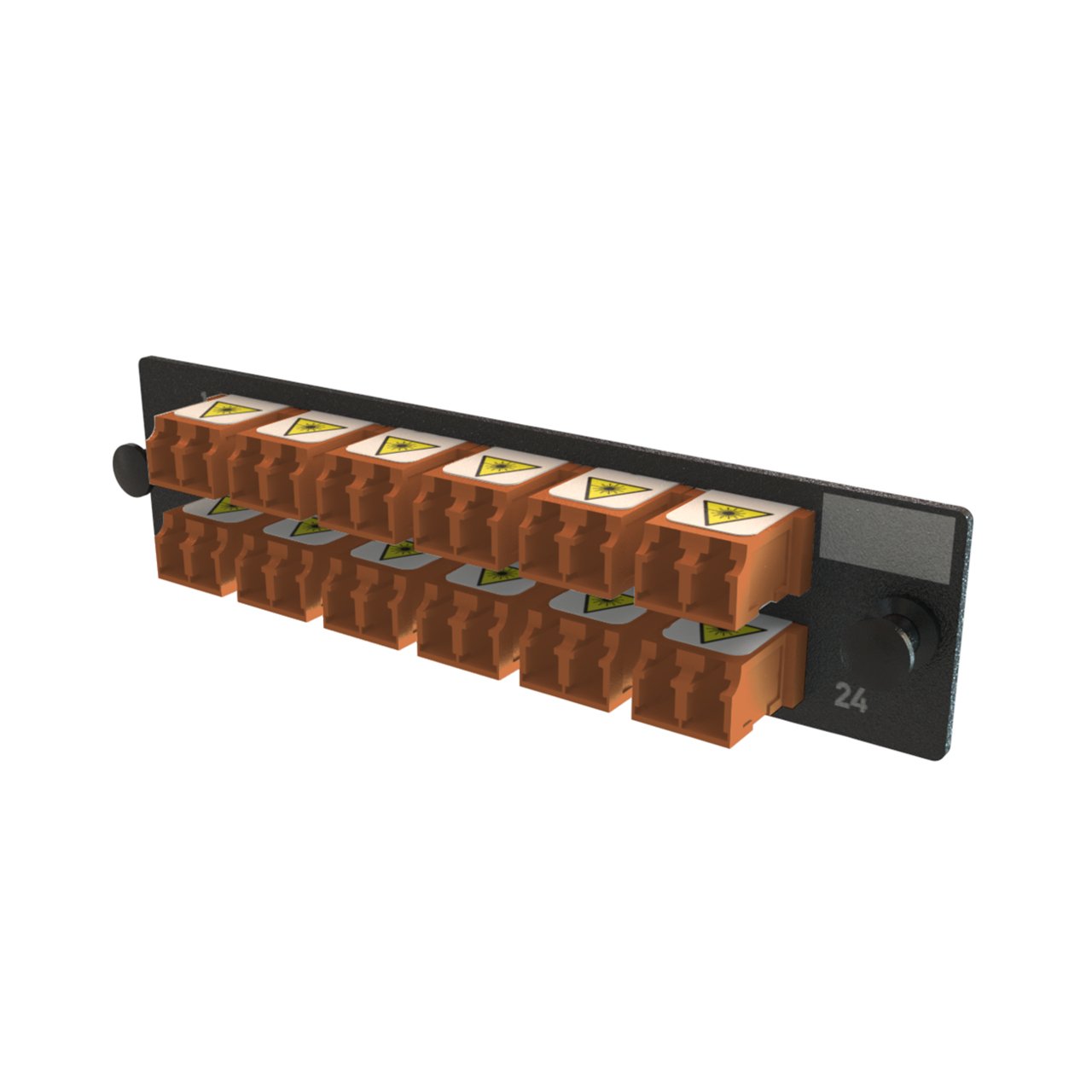 Legrand OFP-LCD24ZC-J fibre optic adapter LC 1 pc(s) Brown