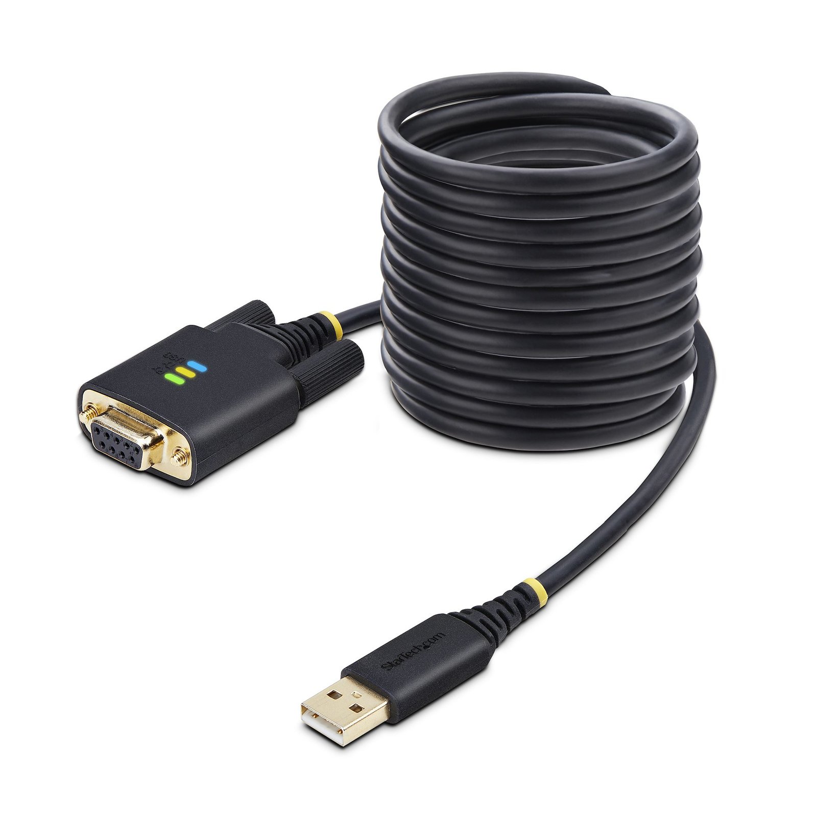 Startech Canada StarTech.com 10ft (3m) USB to Null Modem Serial Adapter Cable, Interchangeable DB9 1P10FFCN-USB-SERIAL