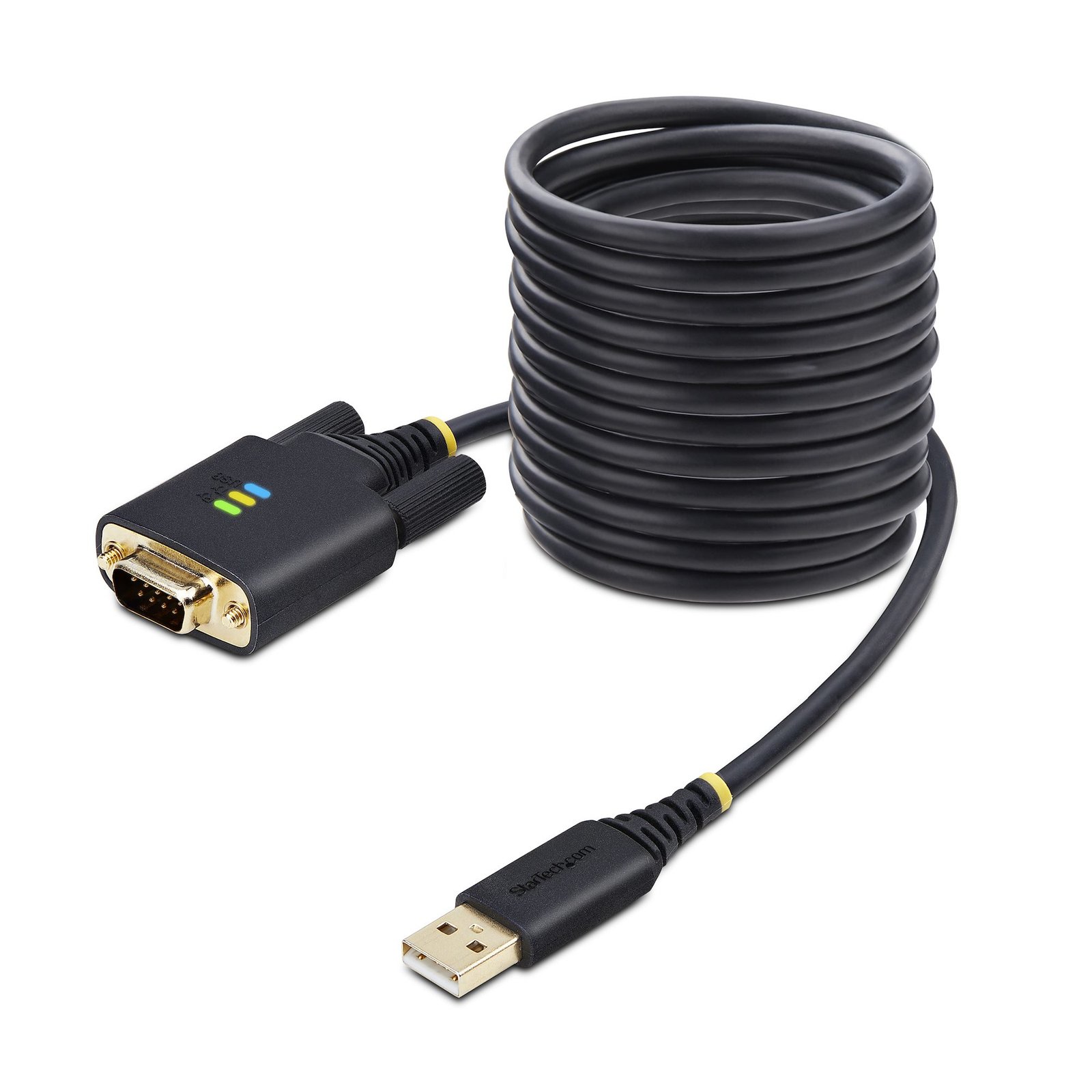 Startech Canada StarTech.com 10ft (3m) USB to Serial Adapter Cable, COM Retention, Interchangeable 1P10FFC-USB-SERIAL