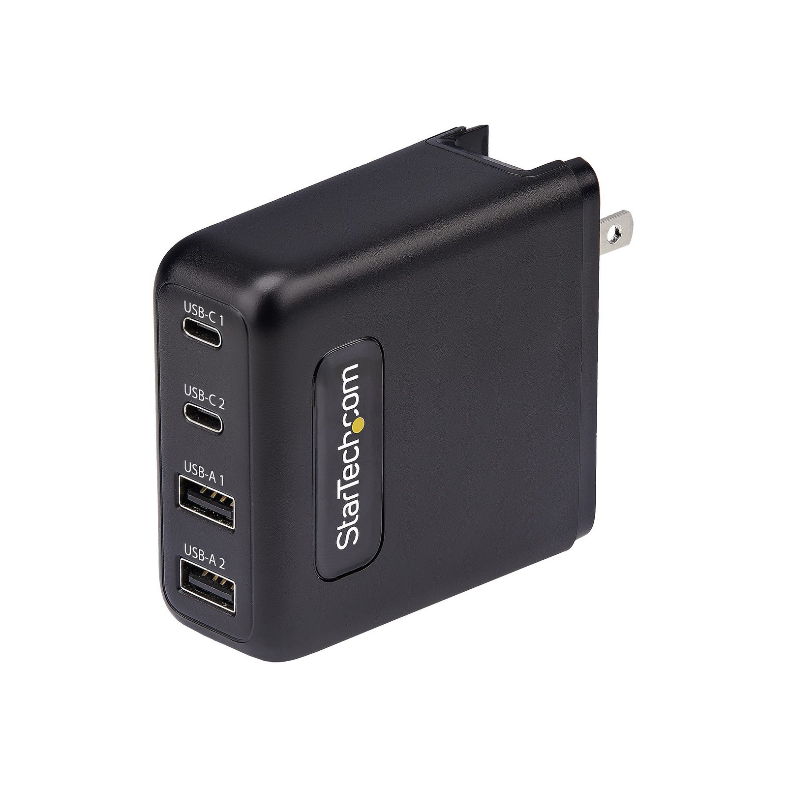 Startech Canada StarTech.com 100W USB-C Wall Charger, 2x USB-C/2x USB-A, Quick Charging Portable 2210GN-WALL-CHARGER