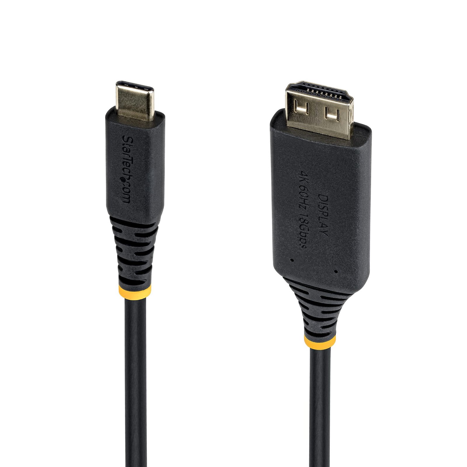 Startech Canada StarTech.com 2m USB-C to HDMI Adapter Cable, Gripping Connector, 4K 60Hz, 2M-USBC-HDMI-4K60-G