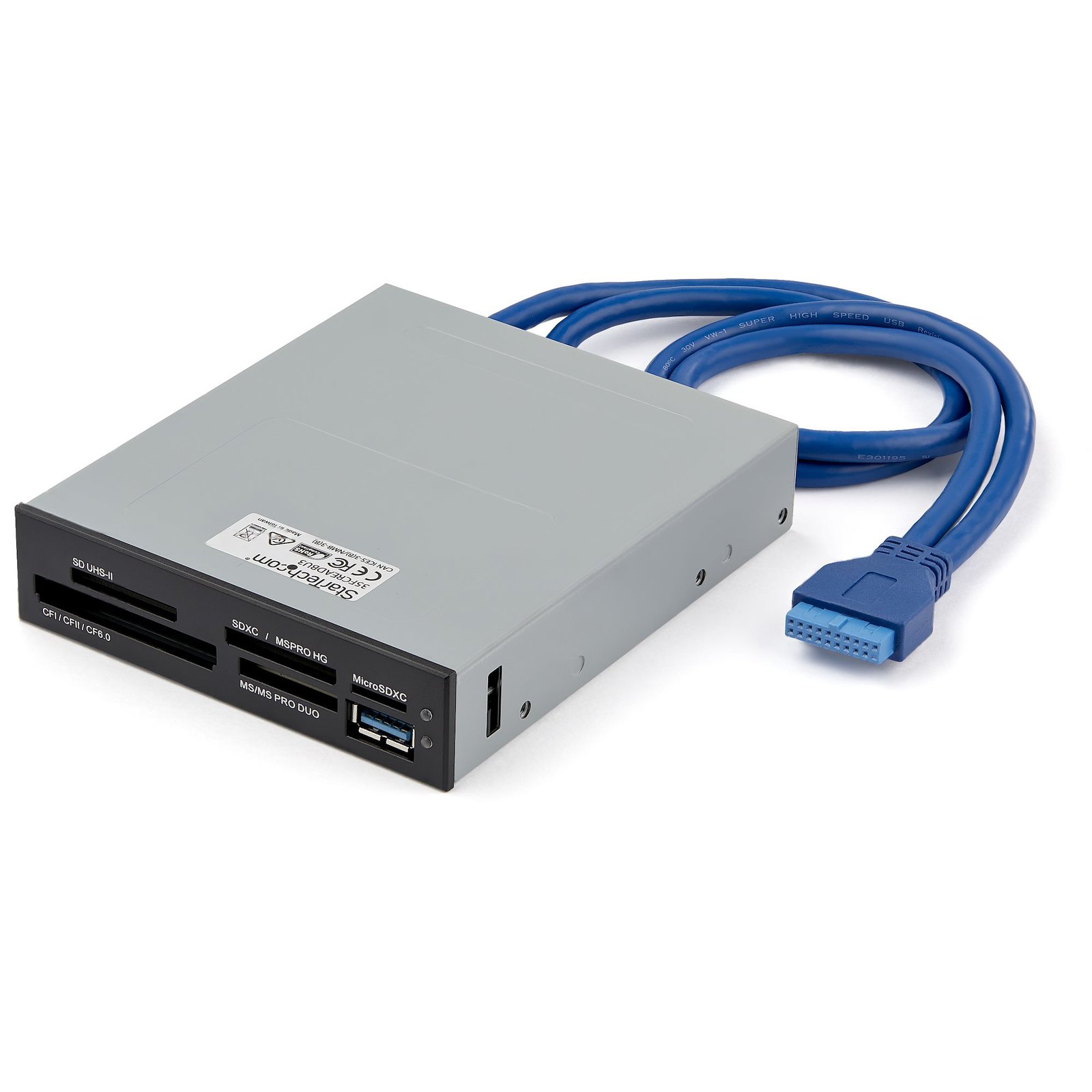 Startech Canada StarTech.com USB 3.0 Internal Multi-Card Reader with UHS-II Support - TAA 35FCREADBU3