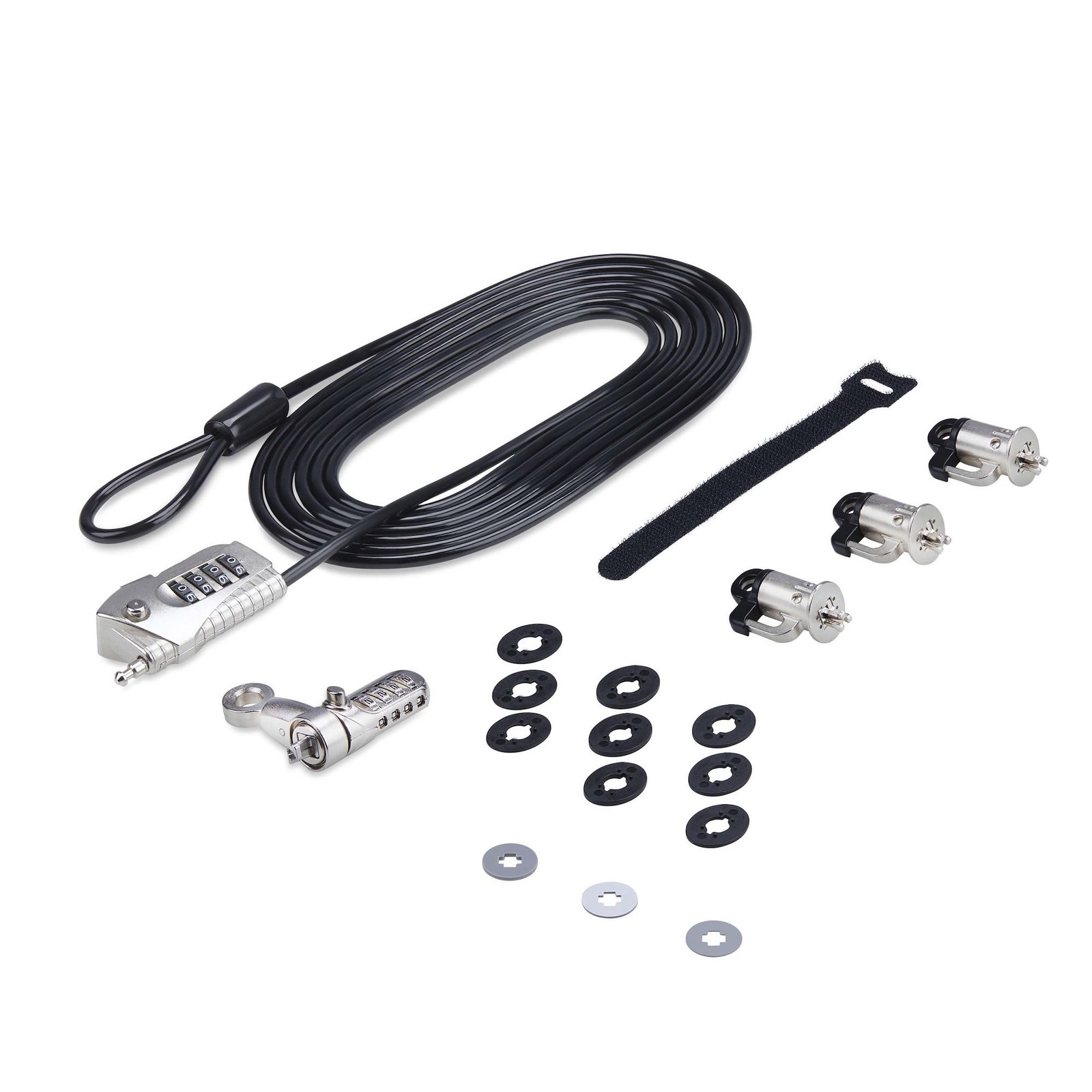Startech Canada StarTech.com Laptop/Desktop & Peripheral Lock Kit, Theft-Deterring Security K-Slot, 3M4-DESK-LOCKING-KIT