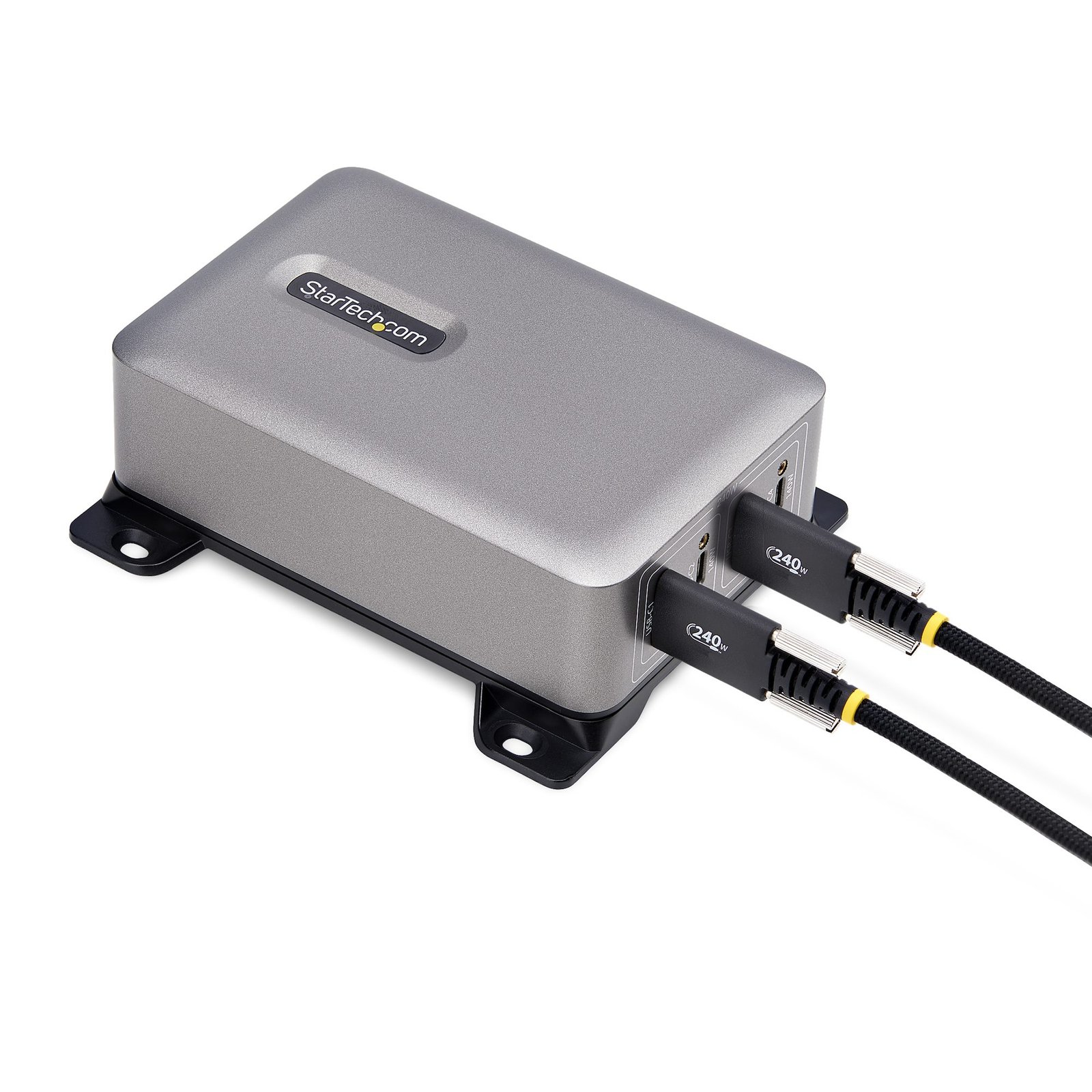 Startech Canada StarTech.com 4-Port Multi-Device USB-C Charger, 240W Total, Single Port 140W EPR, 424D3N-USB-C-CHARGER