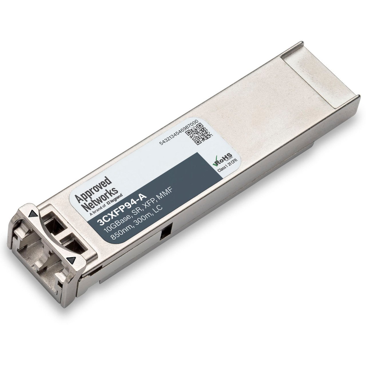 Legrand XFP-SR network transceiver module Fiber optic 11100 Mbit/s 850 nm EW3A0000713-A