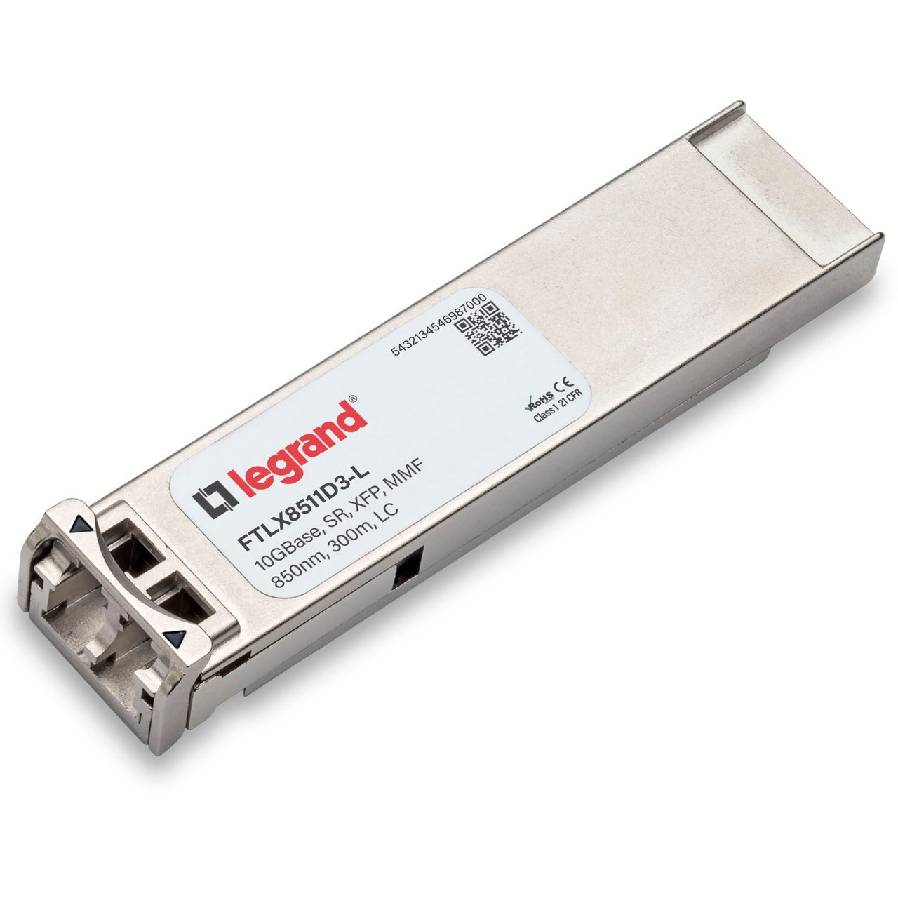 Legrand FTLX8511D3-OP network transceiver module Fiber optic 10000 Mbit/s XFP 850 nm