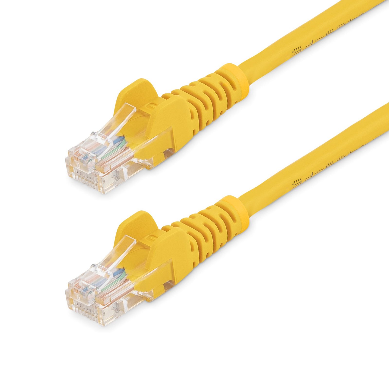 Startech Canada StarTech.com Cat5e Patch Cable with Snagless RJ45 Connectors - 15 ft, Yellow 45PATCH15YL