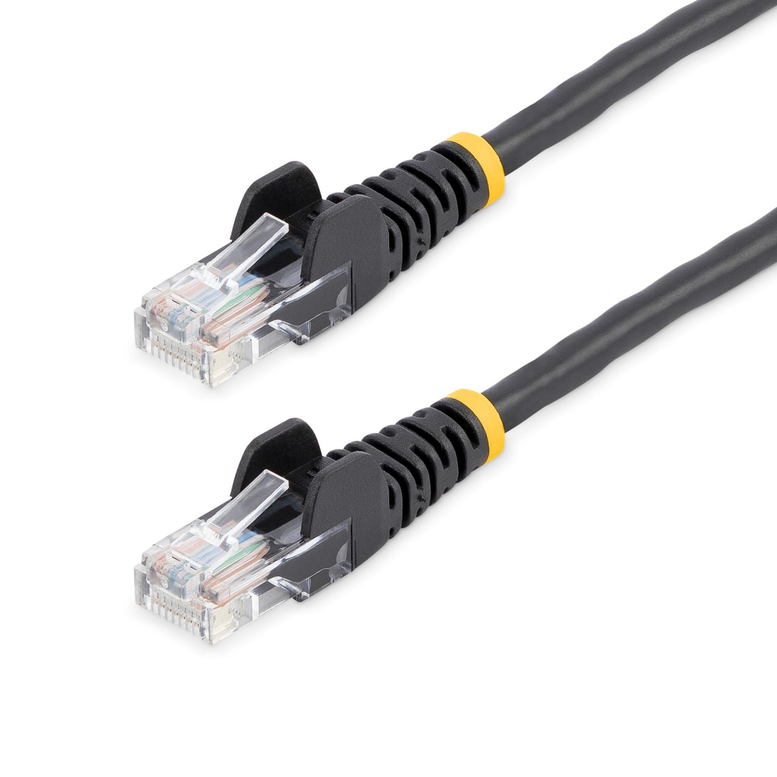 Startech Canada StarTech.com Cat5e Patch Cable with Snagless RJ45 Connectors - 25 ft, Black 45PATCH25BK