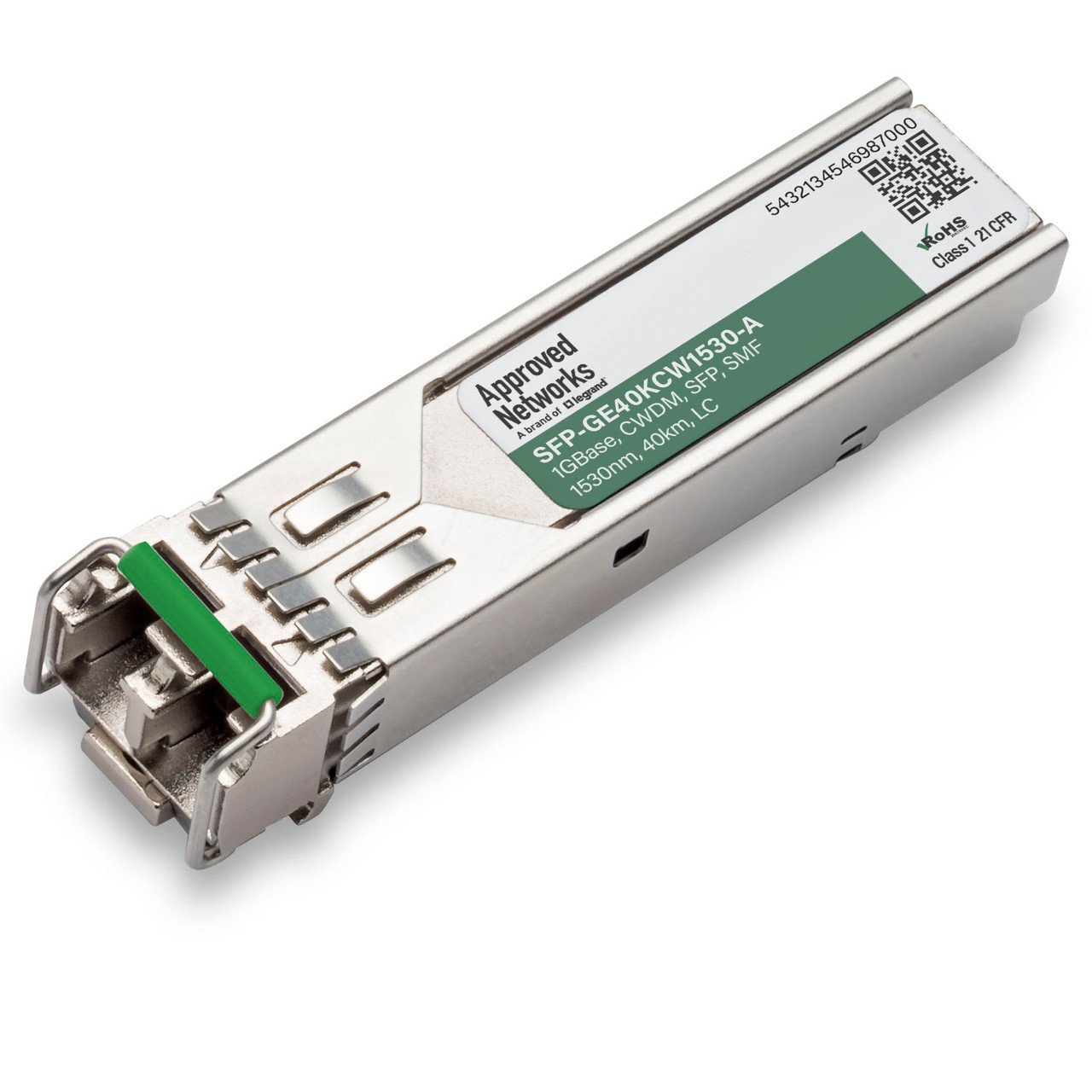 Legrand SFP-GE40KCW1530-A network transceiver module Fiber optic 1250 Mbit/s 1530 nm